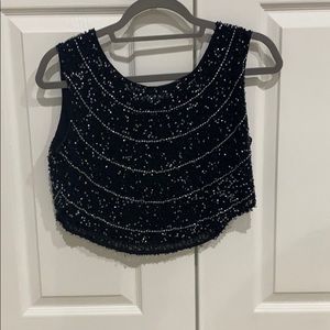 Black dressy top